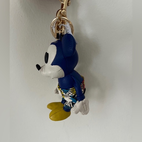 NEW Coach Disney Mickey Mouse Limited Edition Keith Haring Collectible Bag Charm - Picture 5 of 7